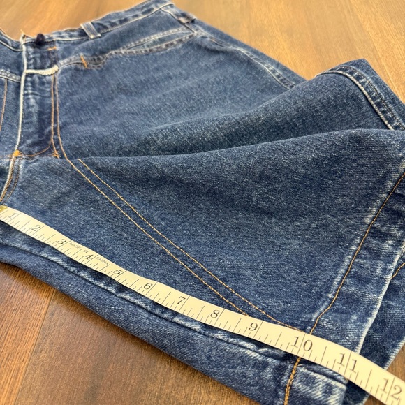 VTG Y2K Marithe Francois Girbaud Men's Stone Washed Denim Shorts Size 33 - Picture 10 of 11